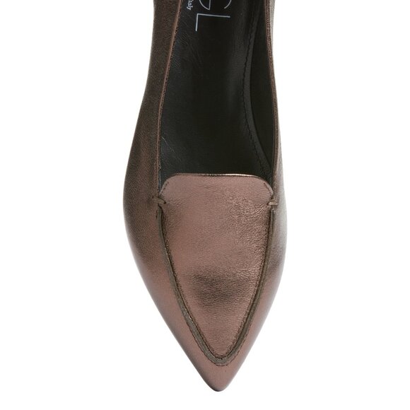 AGL Vania Pointed Toe Flat - Smoke NEW Size 39.5 / US 9.5 - Picture 6 of 16